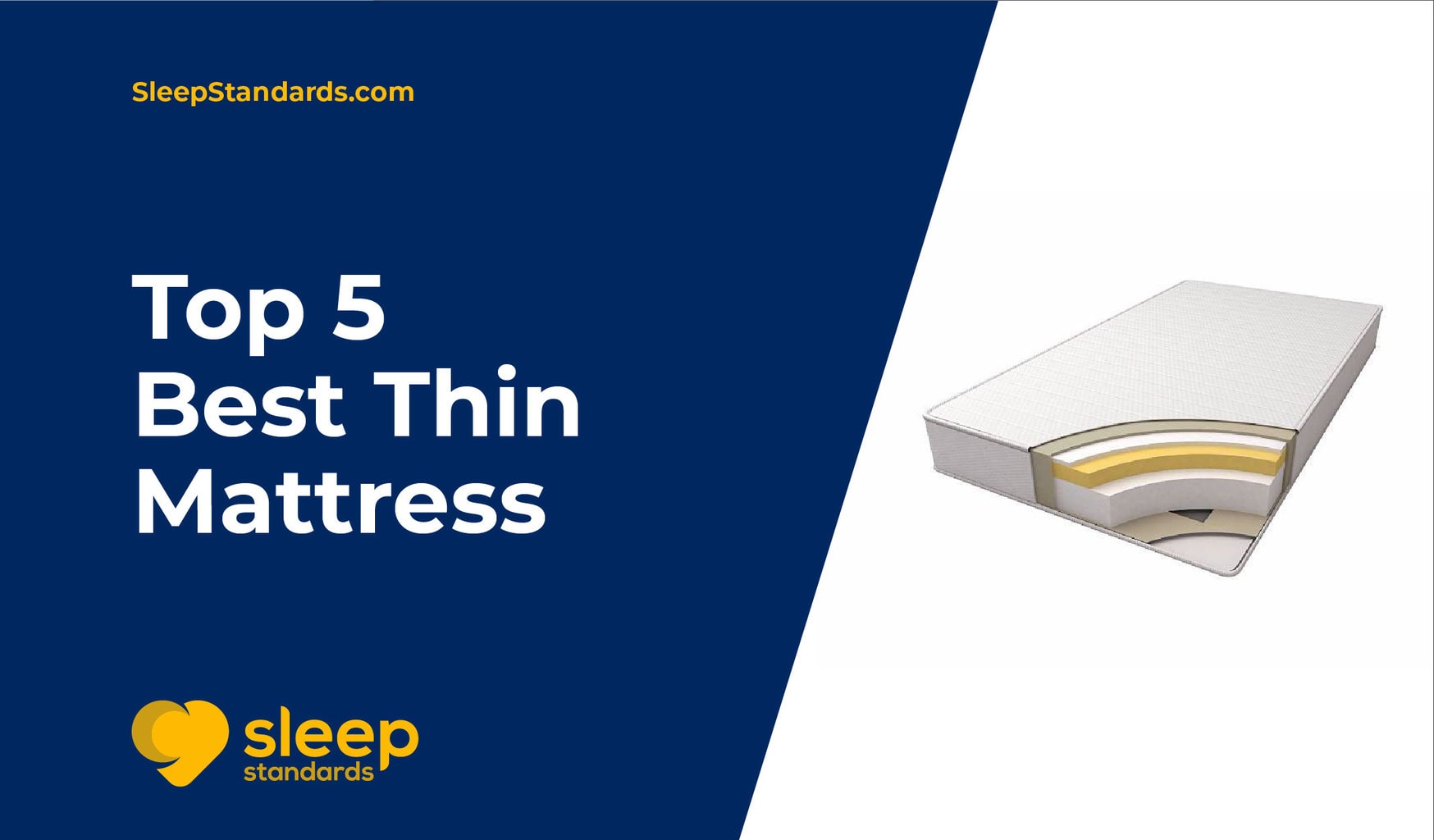 5 inch thin double mattress