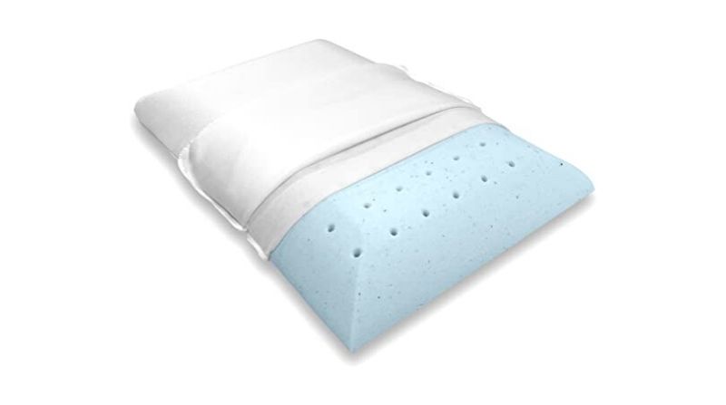 Bluewave Bedding Ultra Slim Gel Memory Foam Pillow – Editor’s Pick