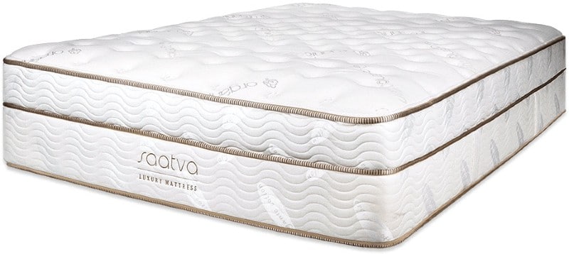 Saatva Classic mattress for back pain 2022 front view