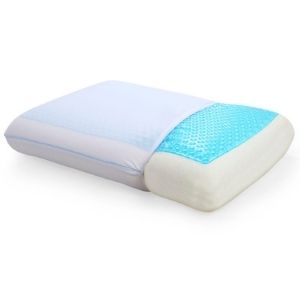 Classic Brands Reversible Cool Gel and Memory Foam Double-Sided Pillow