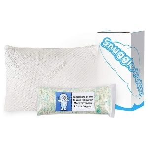 Snuggle-Pedic Ultra-Luxury Bamboo Shredded Memory Foam Pillow