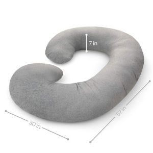 PharMeDoc Full Body C-Shaped Pillow