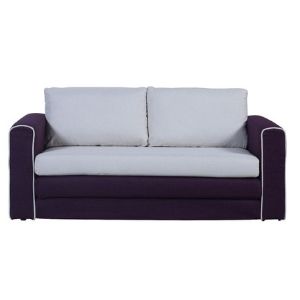 Divano Roma Modern  2 Tone Compact Modular Convertible Sofa Bed-  Best Minimalist Design Sleeper Sofa