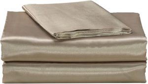 EliteHomeProducts 4 Piece Silky Satin Sheets
